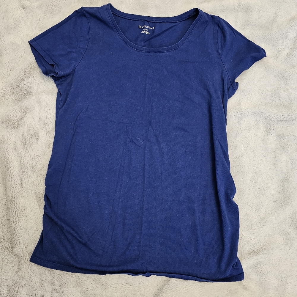 Bump Start Maternity Scoop Neck T-Shirts M